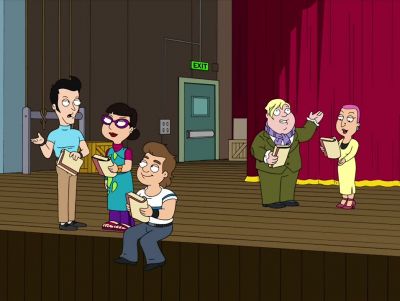 We need to get
to that door, but how? - American Dad!