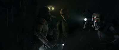 We need to get topside
before this entire structure submerges. - Star Wars: The Bad Batch