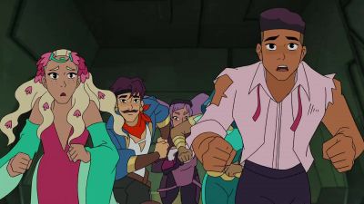 -We need to go back.
-We do what Adora said. - She-Ra and the Princesses of Power