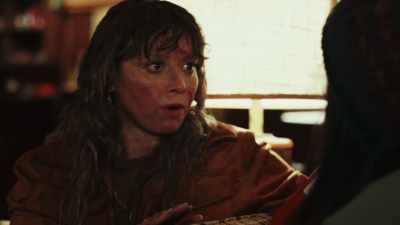 -We need to go.
-I am not going anywhere - Poker Face
