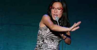 We need to leave this restaurant
deaf and emotionally abused. - Ali Wong: Baby Cobra
