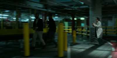We need to make it back inside
the terminal. Go. Come on. - One More Shot