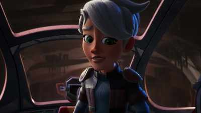We need to move this boulder
so water can flow like it did before. - Star Wars: Young Jedi Adventures