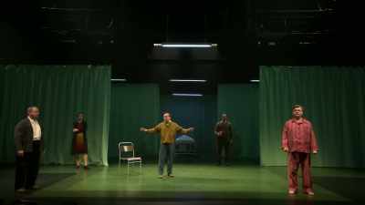 We need no dillying or dallying
this morning! - National Theatre Live: Nye