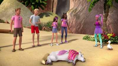 We need to put Peggy
in the sunlight. - Barbie: A Touch of Magic