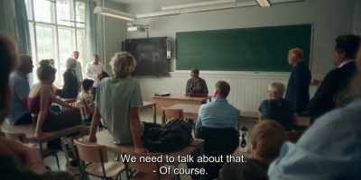 - We need to talk about that.
- Of course. - Another Round