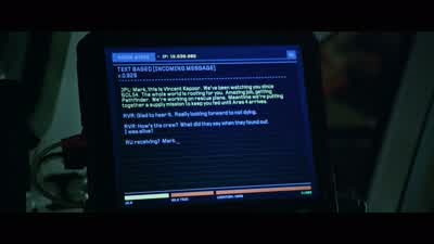 MITCH Problem is Mark's rightThe longer we wait the worse it's gonna getWe need to tell the crewYou're bringing this up while Vincent is in Pasadenaso he can't argue the other sideI shouldn't have to answer to VincentOr anyone elseIt's time Teddy - The Martian