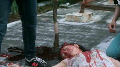 We need the axe for the last scene. - One Cut of the Dead