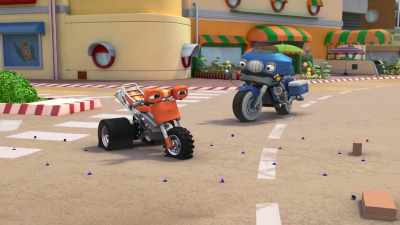 We need to tow them
to the garage and fix them! - Ricky Zoom