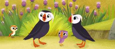 We need you and Phoenix
to stay here, and be safe. Okay? - Puffin Rock and the New Friends