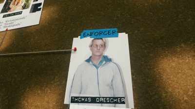 We needed to get a charge
immediately on Drescher - Krishnas: Gurus. Karma. Murder.