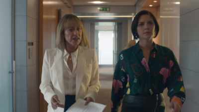 We negotiated a settlement.
We'd nearly agreed-- - The Split