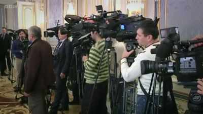 We were negotiating over the weekend
to try and ensure that we had - Putin vs the West