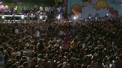 We never ask the deeper,
existential question, - Woodstock 99: Peace Love and Rage
