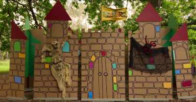 We never capture Hoo Rah's flag,
but we always have fun protecting ours. - Woody Woodpecker Goes to Camp