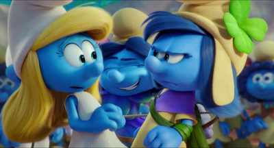 We never went as far as animating it,
but it was a completely different... - Smurfs: The Lost Village
