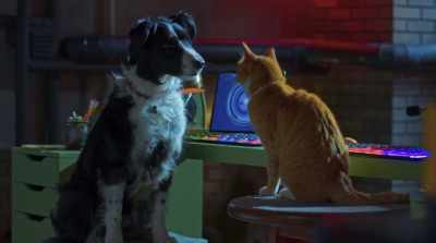 We never would have needed FART if you
cats weren't always plotting and scheming - Cats & Dogs 3: Paws Unite