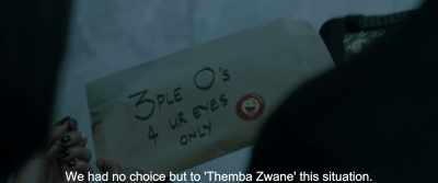 We had no choice but to 'Themba Zwane' this situation. - Gereza