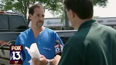 - We had no medical records.
We had no X-rays. - The Crime of the Century