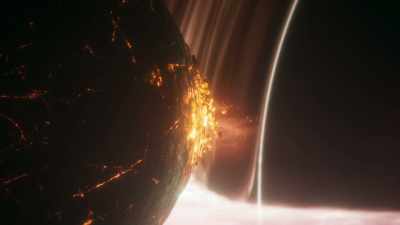 We now believe that anything that falls
into Sagittarius A * will live on, - Universe