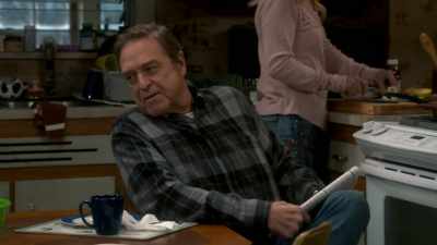 We had one kid,
we used to bean him so much, - The Conners