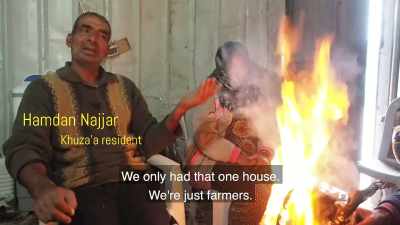 We had only that house.
We are simple farmers. - Killing Gaza