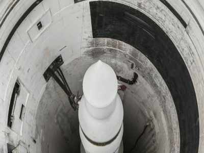 We had operational control over
ten Minuteman nuclear missiles. - Above Majestic