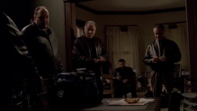 We order a pizz'? - The Sopranos