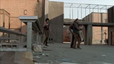 We patch you up and then you are gone. - The Walking Dead