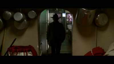 We pinned them
against some coolers - The Last Narc