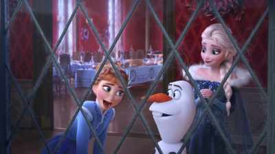 ♪ We planned a party
as a big surprise - Olaf's Frozen Adventure