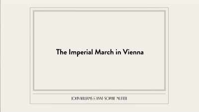We played two rehearsals
with the orchestra. - John Williams: Live in Vienna