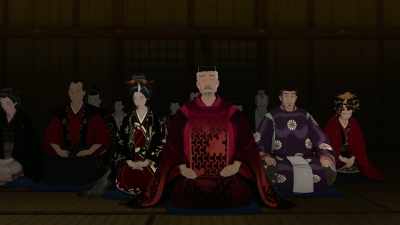 We promised you
the finest entertainment here in Edo, - BLUE EYE SAMURAI