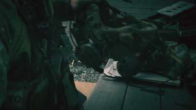- We put the gear on,
weapons checks, explosives. - FBI TRUE