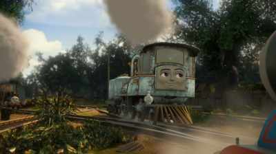 ♪ We were put together 
In a flurry of excitement ♪ - Thomas & Friends: Journey Beyond Sodor