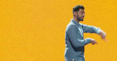 We rally the troops,
Me, Mom, Dad, Aisha, - Hasan Minhaj: Homecoming King