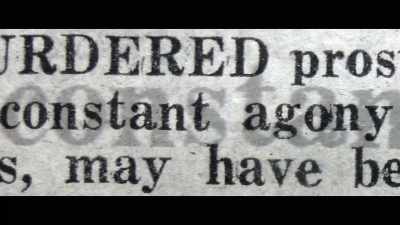 We realized, everything in the letters
was in the public domain. - The Ripper