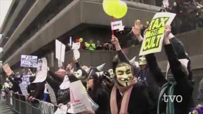 We were really expecting
the young, hacker-ish 4Channer - The Face of Anonymous