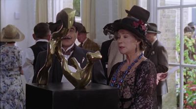 We really must try
and broaden your horizons a little. - Agatha Christie's Poirot