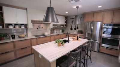 We really wanted to make this
a focal point with the stucco - Fixer Upper: Behind the Design