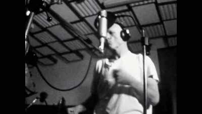 We recorded the vocal
three or four times, I think, - Midnight Oil: The Hardest Line