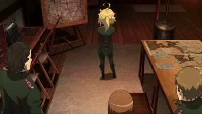 We report directly to Strategic HQ. - Saga of Tanya the Evil: The Movie