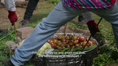We return to Mother Earth.
I believe this same thing. - Searching for Soul Food