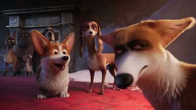 We? - Rex, you're back! - The Queen's Corgi