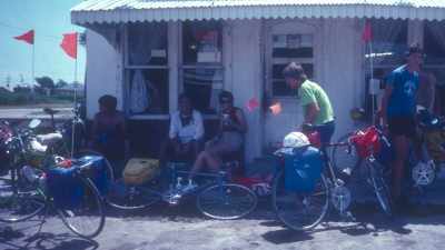 We rode 45 miles this
morning before breakfast, - Shadow of a Wheel