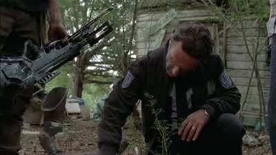 We said we were taking me out shooting. - The Walking Dead