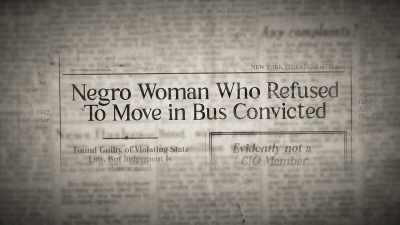We had sat down and witnessed
the arrest and humiliation - The Rebellious Life of Mrs. Rosa Parks