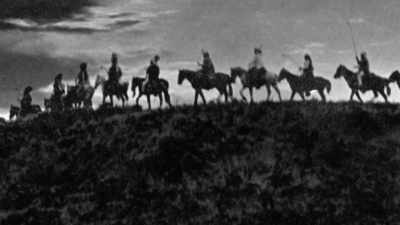 "We saw an Indian fall
from his horse." - The American Buffalo
