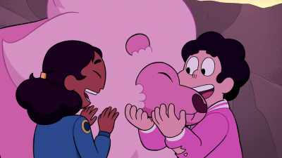 We saw that huge explosion
and... - Steven Universe: The Movie