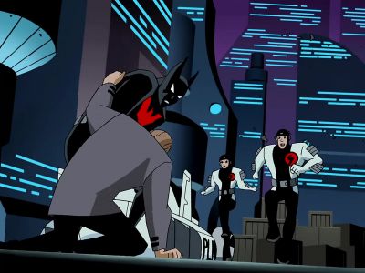 We saw the explosion - Batman Beyond: Return of the Joker